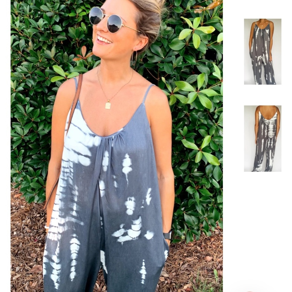 Tie dye jumpsuit